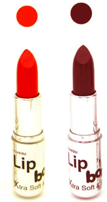 

Color Fever Orange Lipstick Combo 01 57(Maroon, Coral, 8 g)