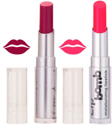 

Color Fever Creamy Matte profissional77160340Purple, Neon Lipstick(Purple, Neon Pink, 6.4 g)
