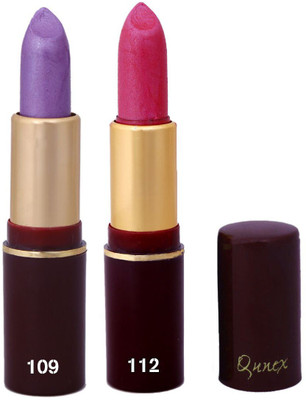 

Imported Qunex Purple,Rose Pink Lipssticks Combo 1906172(Multicolor,)