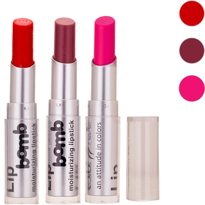 

Color Fever Delhi Ki Mashoor Lipstick 249(Prefect Red, Wine, Neon Pink, 9.6 g)