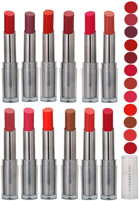 

Rythmx Lipstick All Color Makeup Combo Kit (Pack of 12) 1010(Shade - 50)