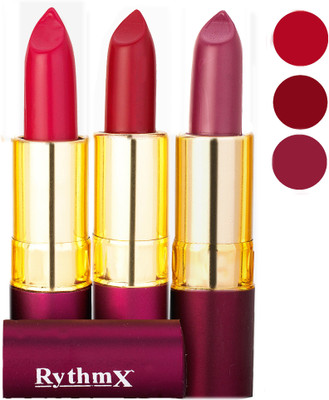

Rythmx Matte Lipstick Combo 415 429 435(Multicolor,)