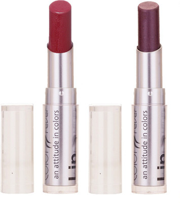 

Color Fever Creamy Matte Limited Offer 77160001Maroon,wine Shine Lipstick Set(Maroon, wine Shine, 6.4 g)