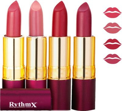

Rythmx Matte Lipstick Combo 010(Multicolor,)
