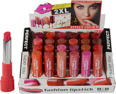 

ADS Super Stay Fashion Lipstick Pack of 24(GOPHS-A, 3 g)