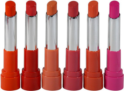 

ADS Super Stay Fashion Lipstick Pack of 6(GOPHS-A1, 3 g)