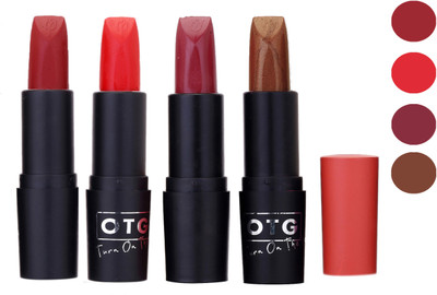 

OTG Colour Show Hot Lipstick 139(Maroon-Peach-Wine-Coffee, 16.8 g)
