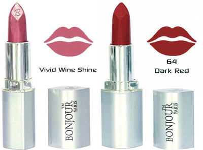 

Bonjour Dark Red Color Combo-1051(Multicolor,, 6.8 g)