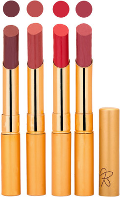 

Rythmx Imported Matte Lipstick Combo (Slim 03-04)(Multicolor,)