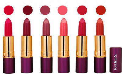 

Rythmx Long Lasting Lipstick(Redish Pink,Purple,Neon Pink,Mazanta Pink,Frosty ,Pack of 6)(Redish Pink,Purple,Neon Pink,Mazanta Pink,Frosty)