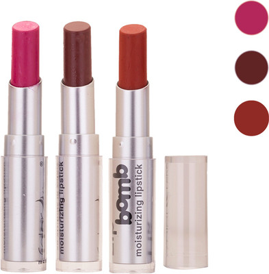 

Color Fever New Delhi Girls Selected Color Lipstick 142(Purple, Brown, Brick Red, 9.6 g)
