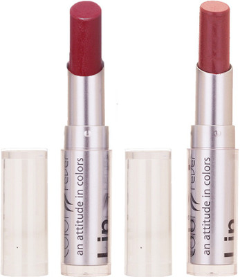 

Color Fever Creamy Matte Limited Offer77160009Maroon,Mauve Lipstick Set(Maroon, Mauve, 6.4 g)