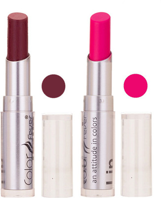 

Color Fever Hot Creamy Matte Girls Lipstick 106(wine Shine, Neon, 6.4 g)