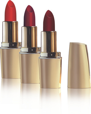 

Iba Halal Care Red Lipstick Collection(A65- Ruby Touch, A62- Pure Red, A72- Maroon Burst)