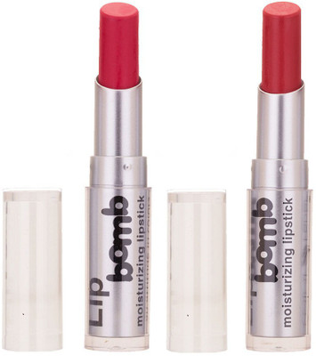 

Color Fever Creamy Matte Limited Offer77160301Pink, Orange Lipstick Set(Pink, Purple, 6.4 g)