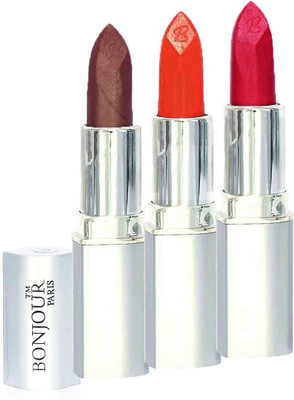 

Bonjour Professional 0360 Coffee Orange Pink Lipstick(Orange, Coffee, Pink, 11.4 g)