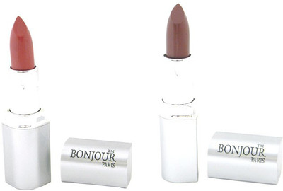 

Bonjour Paris Brown Nude Lipstick Combo(Nude, Teak Brown, 8 g)
