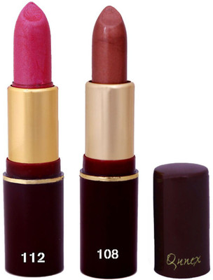 

Imported Qunex Rose Pink,Brown Lipssticks Combo 1906165(Multicolor,)