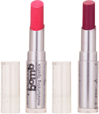 

Color Fever Creamy Matte Limited Offer77160315Pink, Brick Orange Lipstick Set(Pink, Neon, 6.4 g)