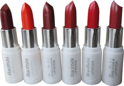 

Baolishi Long Lasting Lipstick-GV-Set of 6(Multicolor)