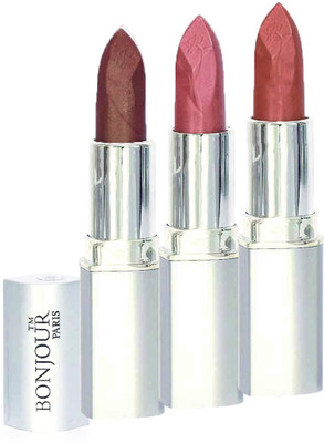 

Bonjour Paris Professional 055 Coffee,Light Pink,Nude Lipstick(Coffee, Light Pink, Nude, 11.4 g)