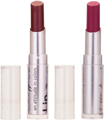 

Color Fever Creamy Matte Limited Offer77160070Brown, Purple Lipstick Set(Brown, Purple, 6.4 g)