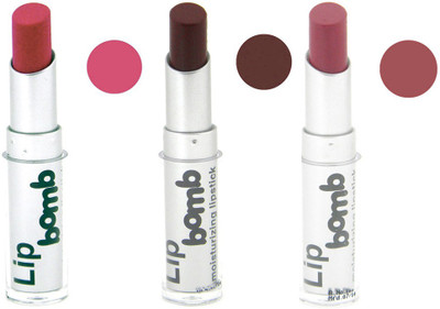 

Color Fever Bomb Matte Lipstick 15-3-10(Garnet, Mocha, Rosewood, 12 g)