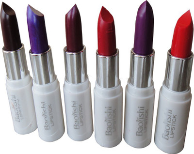 

Baolishi Long Lasting Lipstick-JB-Set of 6(Multicolor)