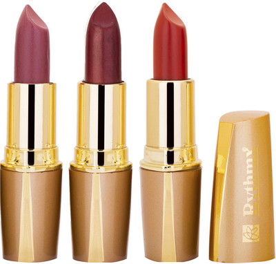 

Rythmx Golden Lipstick Combo 1406201623(Multicolor,, 11.4 g)