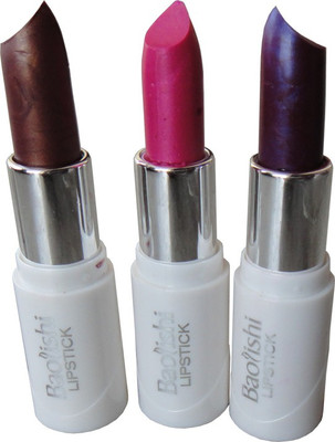 

Baolishi Long Lasting Lipstick -GH-Set of 3(Multicolor)