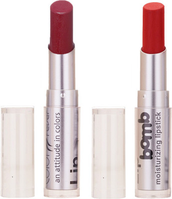 

Color Fever Creamy Matte Limited Offer77160018Maroon,Brick Red Lipstick Set(Maroon, Brick Red, 6.4 g)