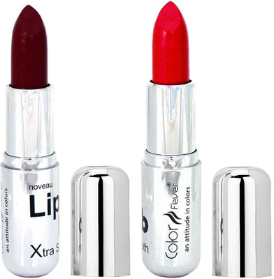 Color Fever Creamy Matte Maroon Lipstick-24621(Maroon, Neon Red, 8.4 g)