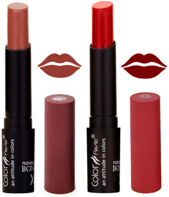 

Color Fever Chocolate Creamy Matte Offer Lipstick Set-06-17(Chocolate, Maroon, 7 g)