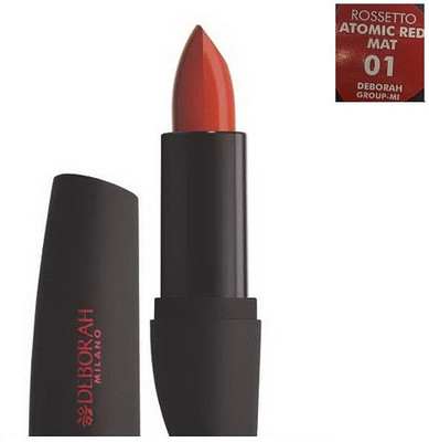 

Deborah Milano Rossetto Atomic Red Mat LipStick 01,B1554(Red-01)