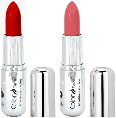 

Color Fever Creamy Matte Red Lipstick 2406201649(Red, Nude, 8.4 g)