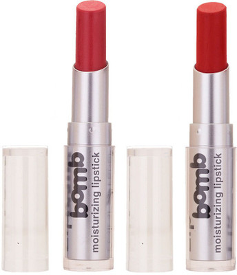 

Color Fever Creamy Matte Limited Offer77160345Purple, Pink Lipstick Set(Brick Orange, Brick Red, 6.4 g)
