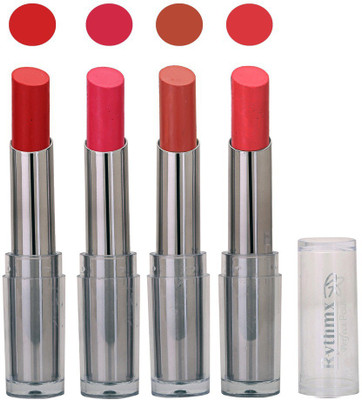 

Rythmx Lipstick in Red,Bright Mazanta,Rich Brown Pack of 4(Multicolor)