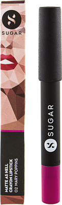 

Sugar Matte as Hell Crayon Lipstick- Mary Poppins(Pink Plum, 2.8 g)