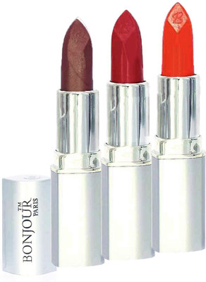 

Bonjour Professional 0264 Coffee Sweet RedOrange Lipstick(Sweet Red, Coffee, Orange, 11.4 g)