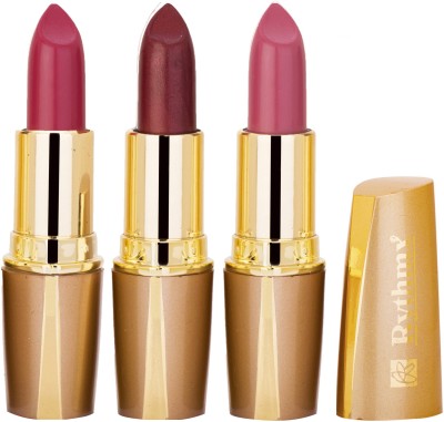 

Rythmx Golden Lipstick Combo 1406201627(Multicolor,, 11.4 g)