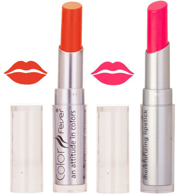 

Color Fever Hot Creamy Matte Girls Lipstick 364(Orange, Neon, 6.4 g)