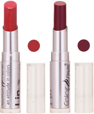 

Color Fever Hot Creamy Matte Girls Lipstick 03(Maroon, wine Shine, 6.4 g)