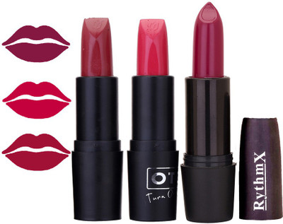 

Rythmx OTG Burgundy,Pink,Wine Colour Shades Lipstick 11(Multicolor,)