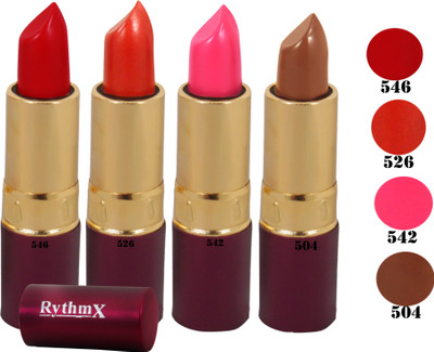 

Rythmx Purple Lipstick Comb 546 526 542 504(Multicolor)