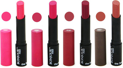 

Bonjour Paris Color Cap Combo 050216 6 B(Romance, nude, Wine, Pink, 14 g)
