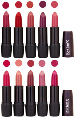 

Rythmx Lipstick Wholesale Rate All Color Combo Set(Shade - 20)