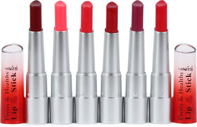 

Mars Pretty & Healthy Lipsticks Set of 6pcs(shade-0978, 13.8 g)