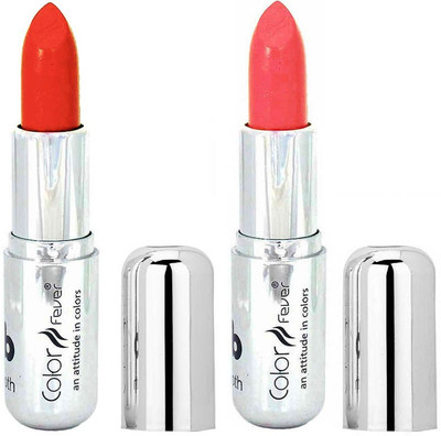 

Color Fever Creamy Matte Peach Lipstick 24061608(Brick Orange, Peach, 8.4 g)