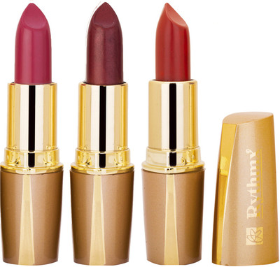 

Rythmx Golden Lipstick Combo 1406201621(Multicolor,, 11.4 g)