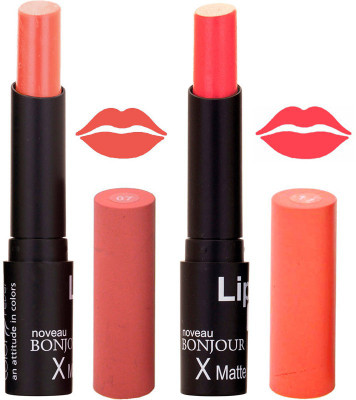 

Color Fever Peach Creamy Matte Offer Lipstick Set-07-14(Peach, Peach, 7 g)